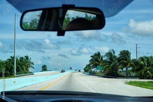 Auf dem Highway auf den Florida Keys, USA 
