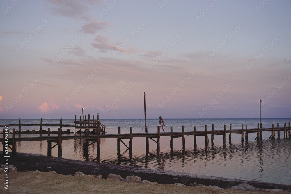 Sonnenuntergang auf den Florida Keys