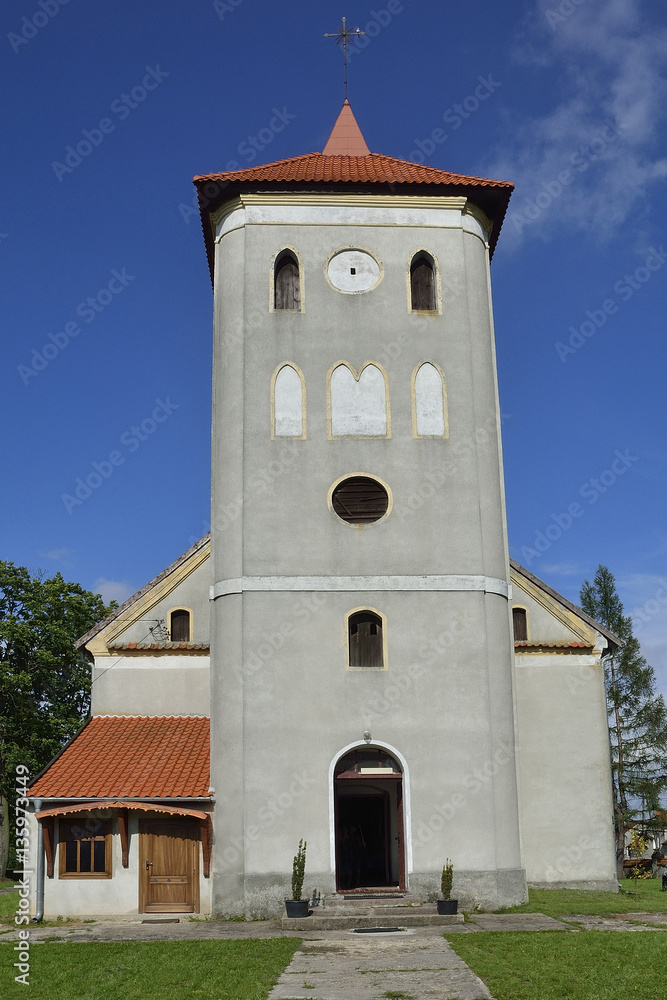 Kościół w Lamkowie(Polska)