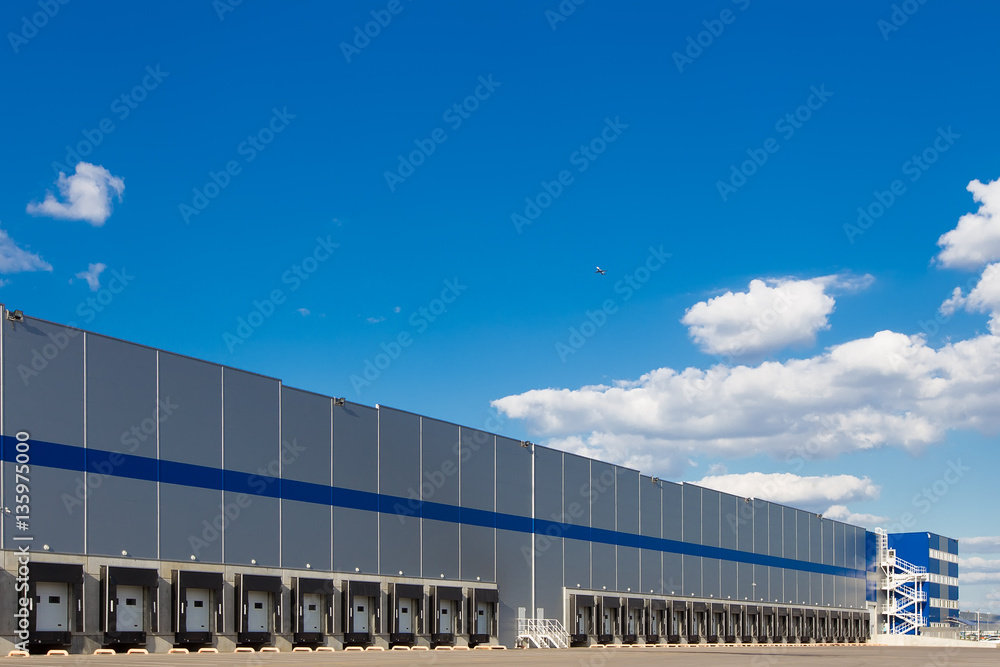 Fototapeta premium modern logistics center