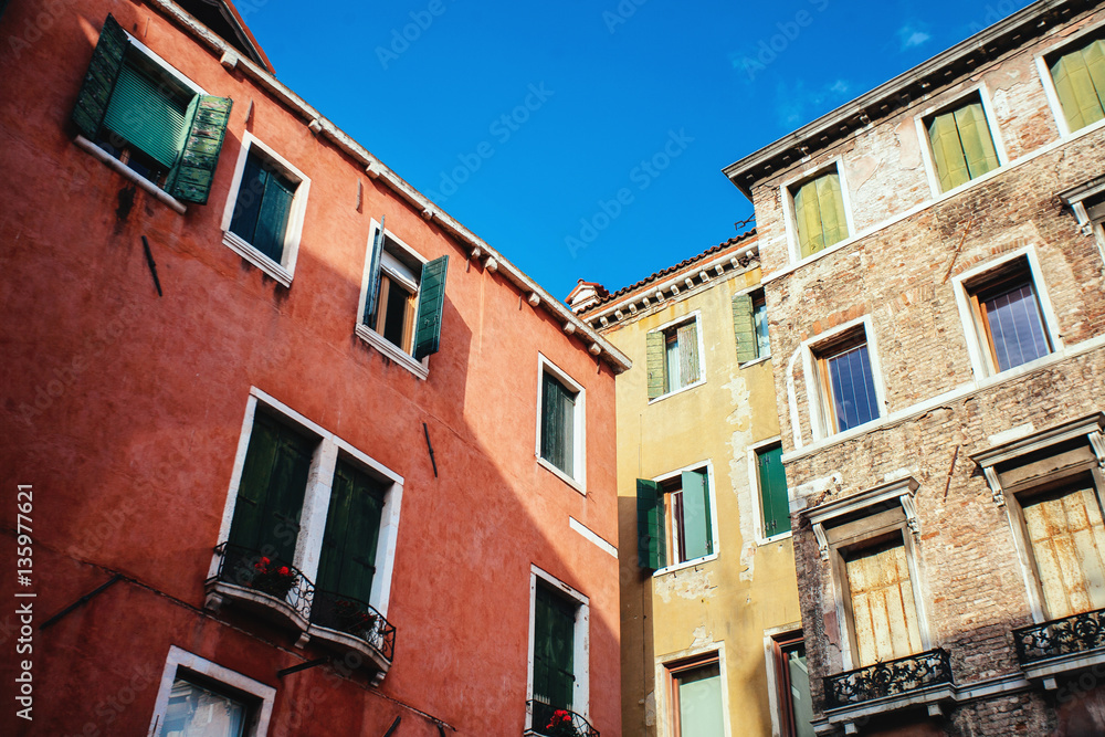 Houses in Venice, Detail