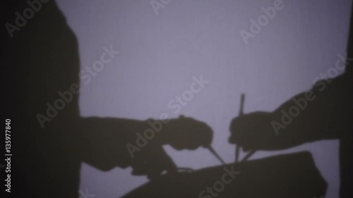 Wallpaper Mural Shadows of the surgery. Torontodigital.ca