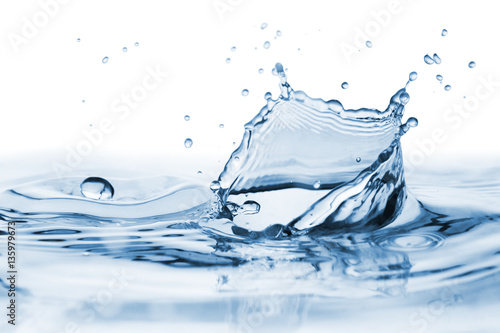 Splash on the water surface
