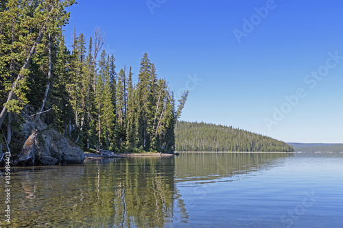 Fototapeta Naklejka Na Ścianę i Meble -  Quiet Lake in the Mountains