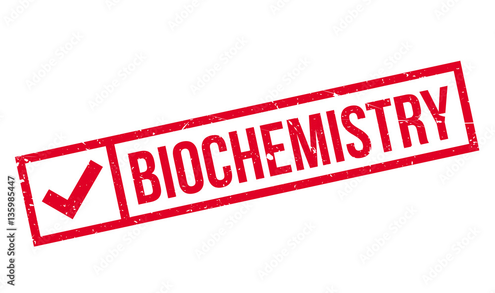 Biochemistry rubber stamp. Grunge design with dust scratches. Effects can be easily removed for a clean, crisp look. Color is easily changed. Biochemistry rubber stamp. Grunge design with dust scratches. Effects can be easily removed for a clean, crisp look. Color is easily changed.