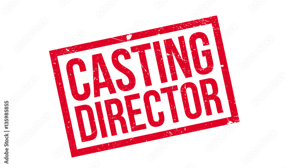 Casting Director rubber stamp. Grunge design with dust scratches. Effects can be easily removed for a clean, crisp look. Color is easily changed. Casting Director rubber stamp. Grunge design with dust scratches. Effects can be easily removed for a clean, crisp look. Color is easily changed.