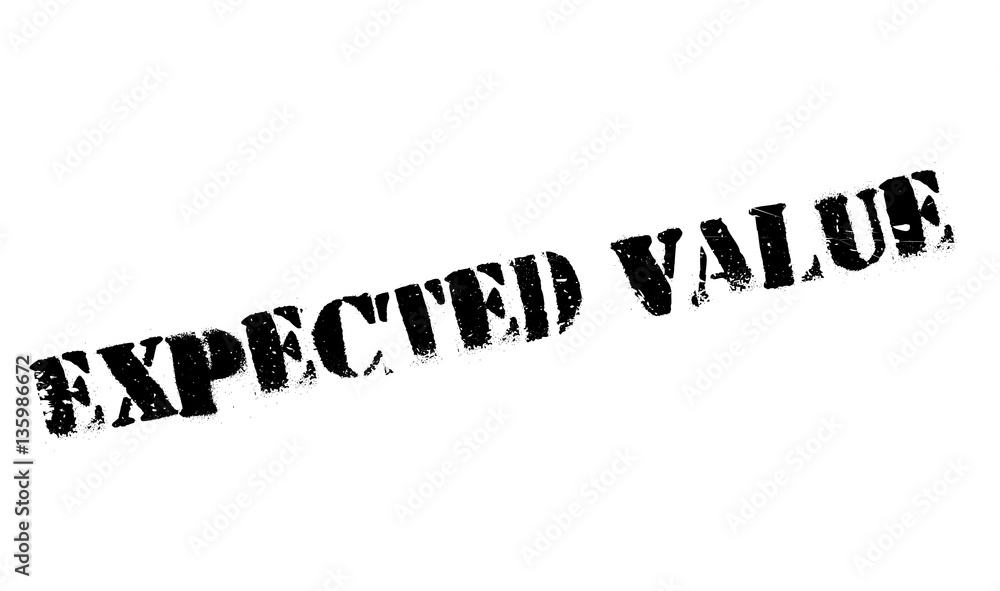 Expected Value rubber stamp. Grunge design with dust scratches. Effects can be easily removed for a clean, crisp look. Color is easily changed. Expected Value rubber stamp. Grunge design with dust scratches. Effects can be easily removed for a clean, crisp look. Color is easily changed.