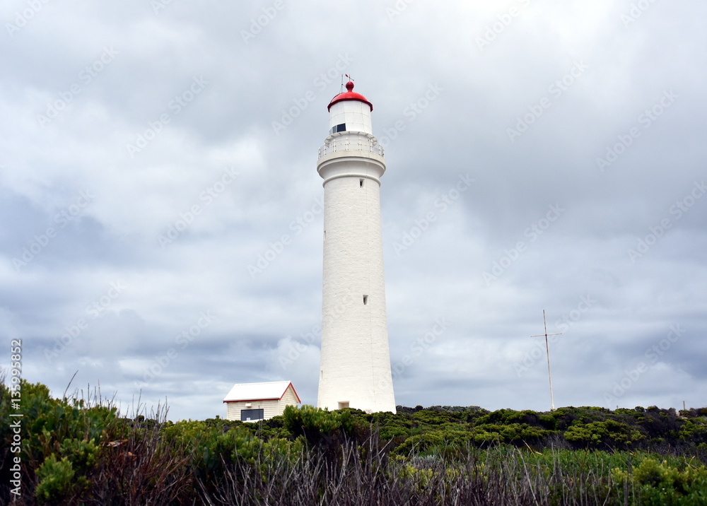 Cape Nelson Lighthouse is a lighthouse located at Portland on the Great Ocean Road Victoria Australia. Cape Nelson Lighthouse is a lighthouse located at Portland on the Great Ocean Road Victoria Australia.