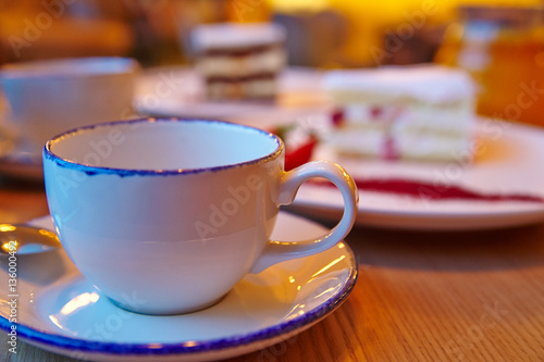 cup of tea, confectionery, sweet cakes background