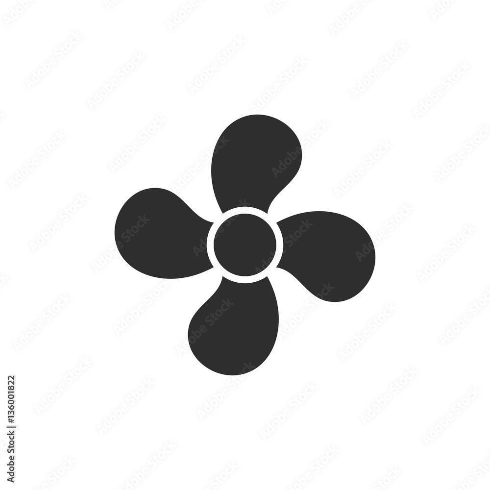 Fan - vector icon. Fan - vector icon.