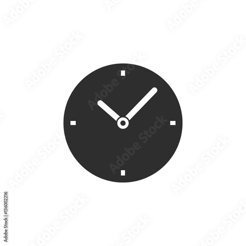 Clock - vector icon.