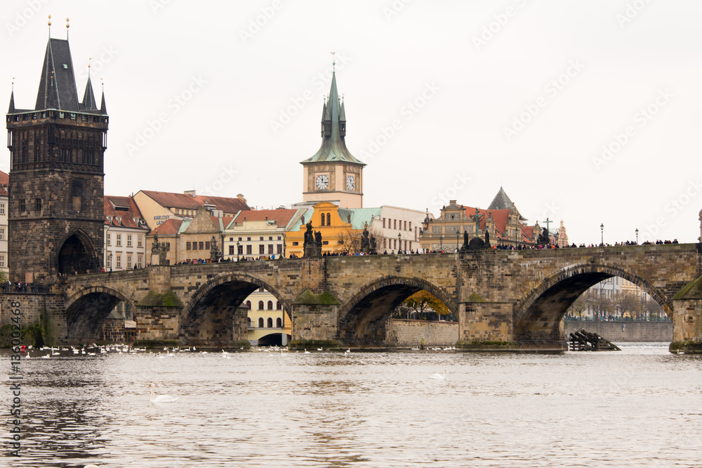 general view of Prague, Czech Republic