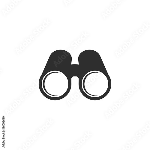 Binocular - vector icon.