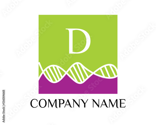 D Letter Genomics Logo