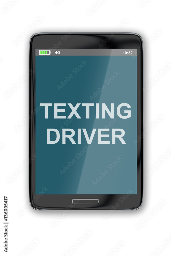 Texting Driver concept