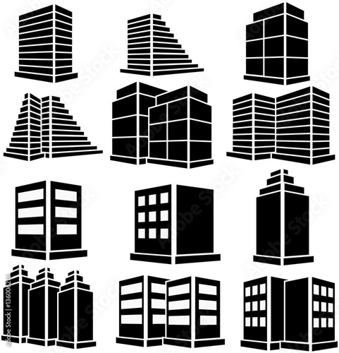 Building Icon set.