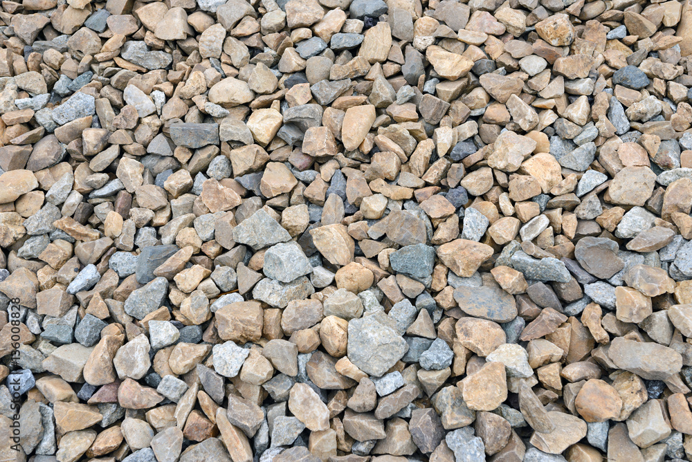Rough gravel rock found at some Railroad tracks - texture, backg Rough gravel rock found at some Railroad tracks - texture, backg