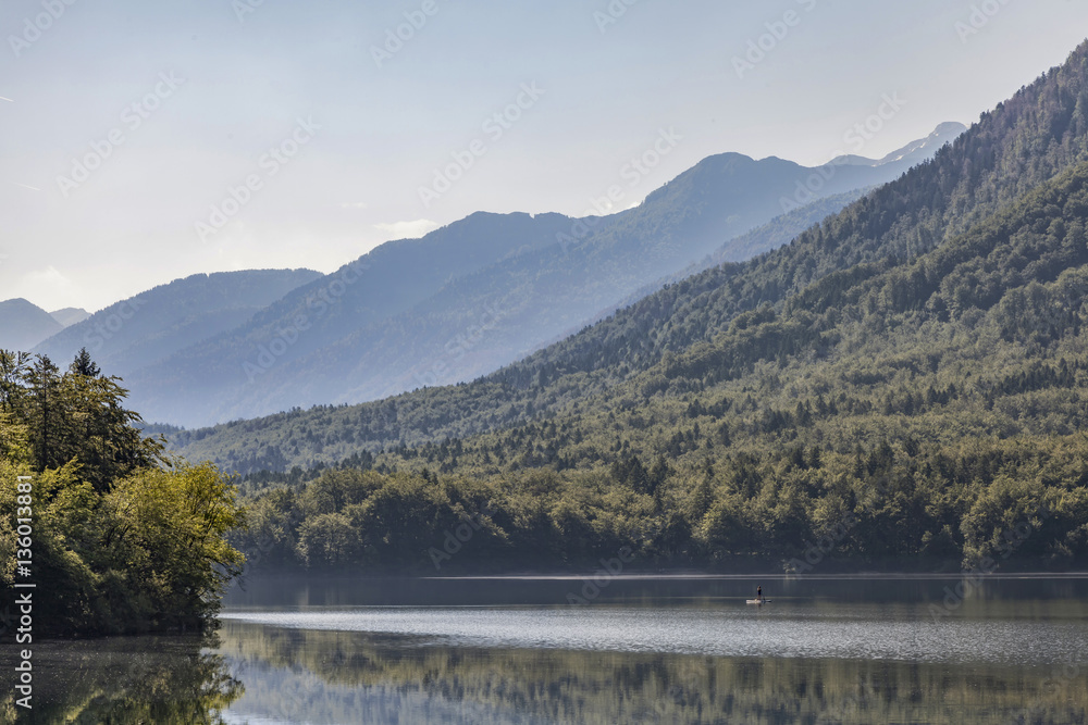 Obraz premium Am Wocheiner See