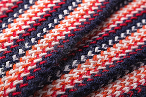 knitted colorful pattern