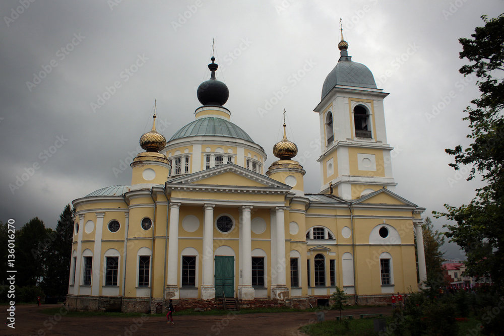 Успенский собор в Мышкине, Ярославская область, Россия
