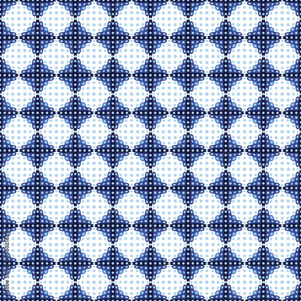 Vector geometric seamless ornamental pattern. Vector geometric seamless ornamental pattern.