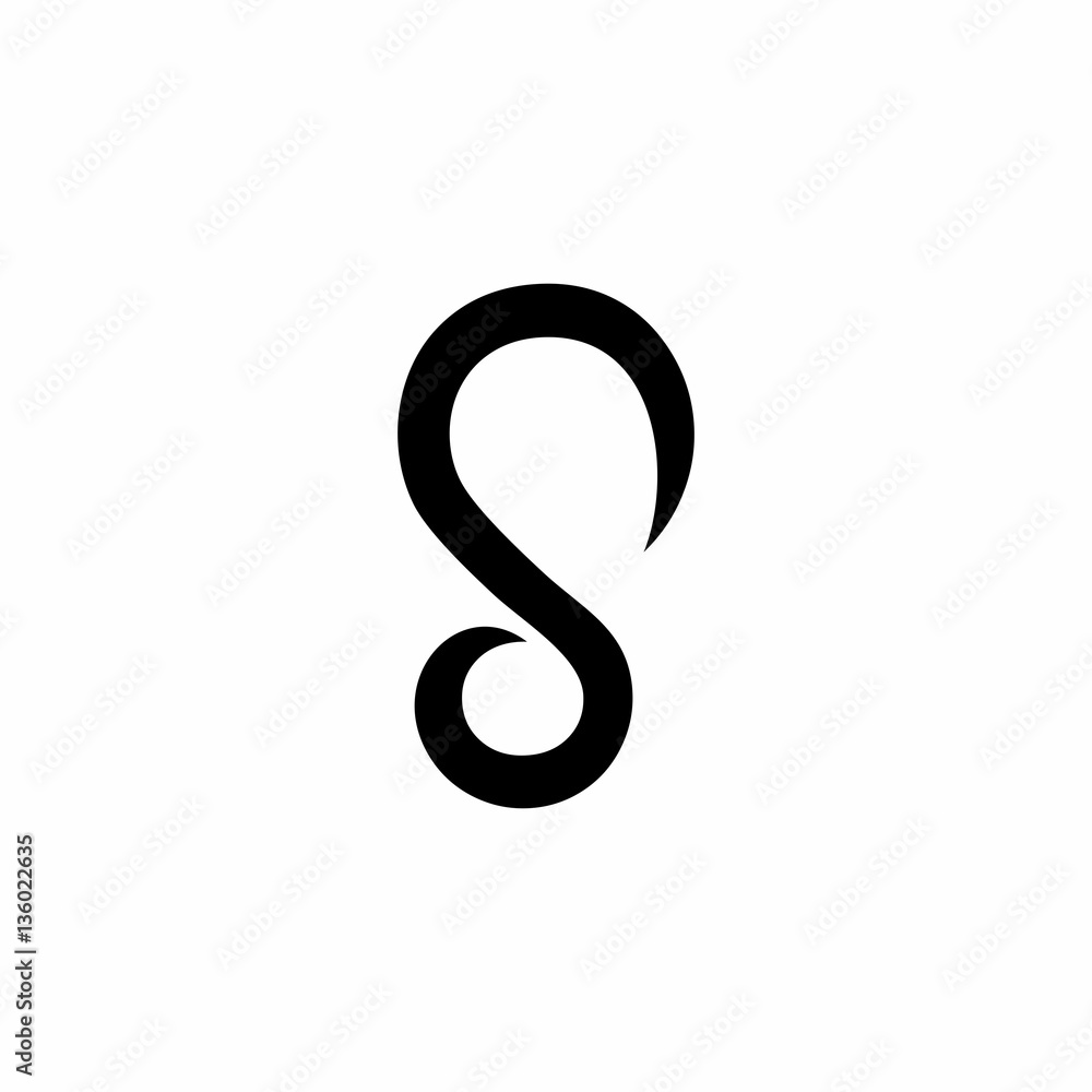 Infinity S Letter Logo Vector Infinity S Letter Logo Vector
