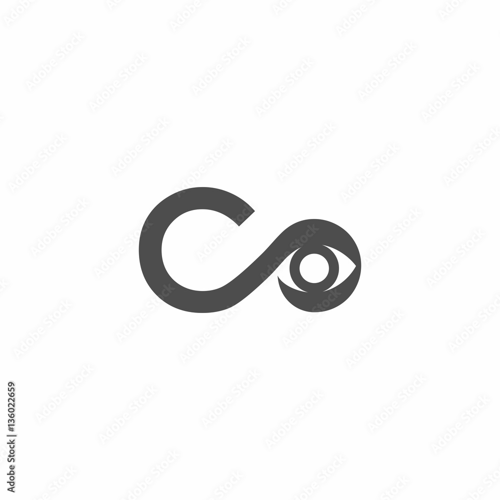 Infinity Co Initial Logo Vector Infinity Co Initial Logo Vector