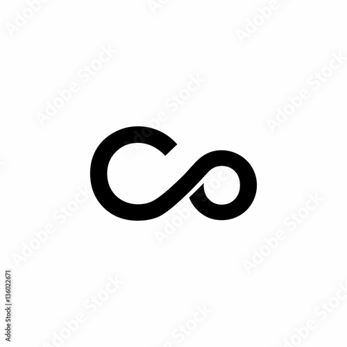Infinity Co Initial Logo Vector