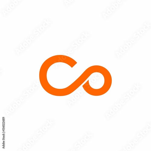 Infinity Co Initial Logo Vector