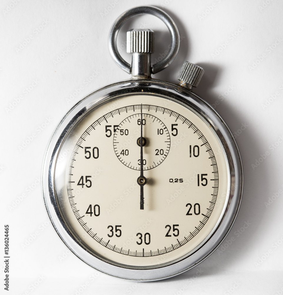 mechanical stopwatch, high resolution and detail Stock Photo Adobe Stock
