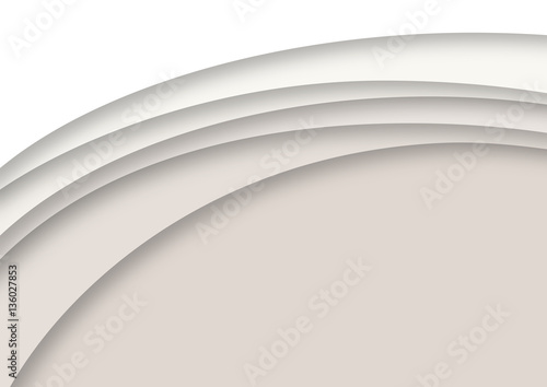 Fond - Présentation - arrière plan - Blanc - Courbe