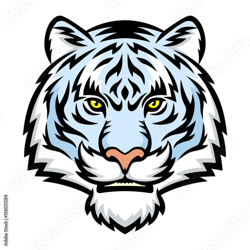 Fototapeta Naklejka Na Ścianę i Meble -  White tiger