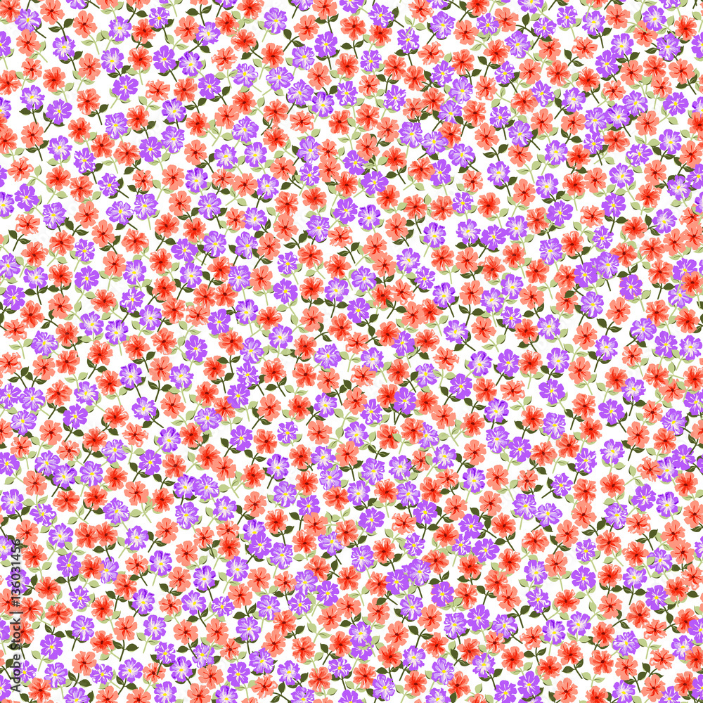 Simple cute pattern in small-scale Simple cute pattern in small-scale