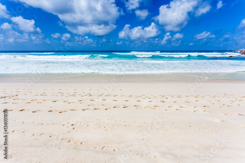 plage de Grande Anse  la Digue  Seychelles 