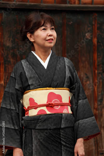 woman in kimono © Takako