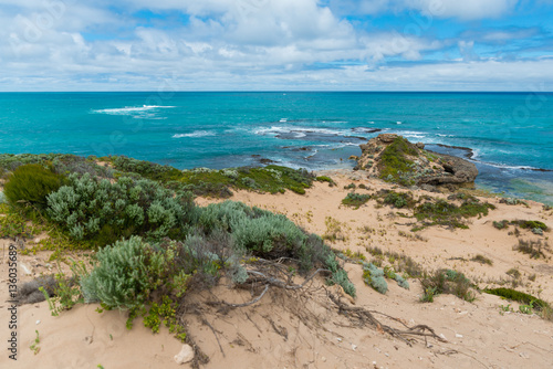 Scenic South Australian Limestone Coast landscape at Beachport photo