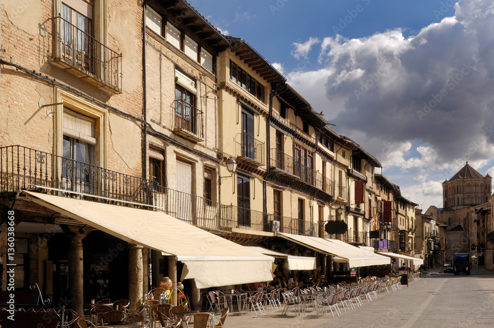 main square of  Toro; Zamora province; Spain; Castilla y Leon, Spain