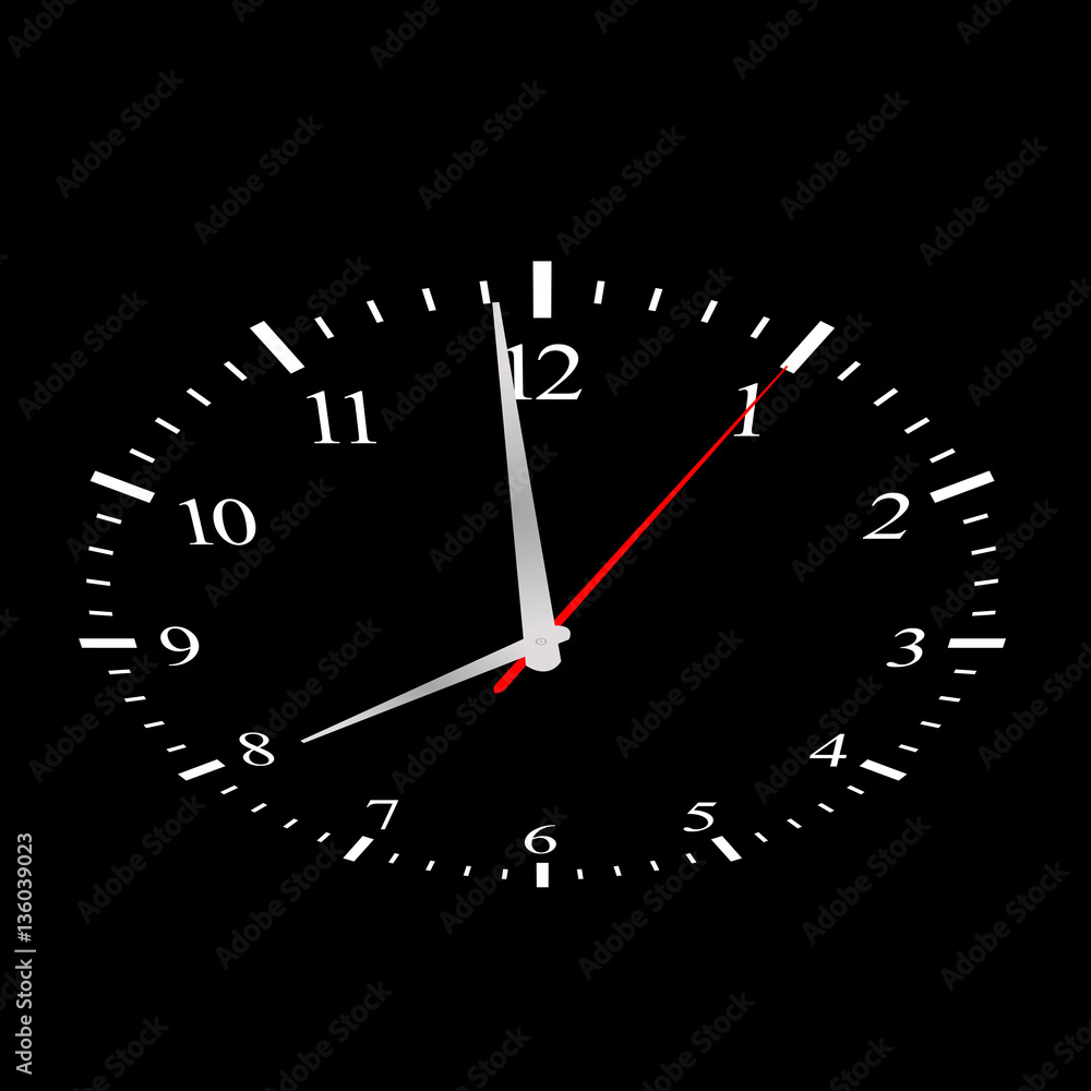 Business Clock Concept Background Business Clock Concept Background