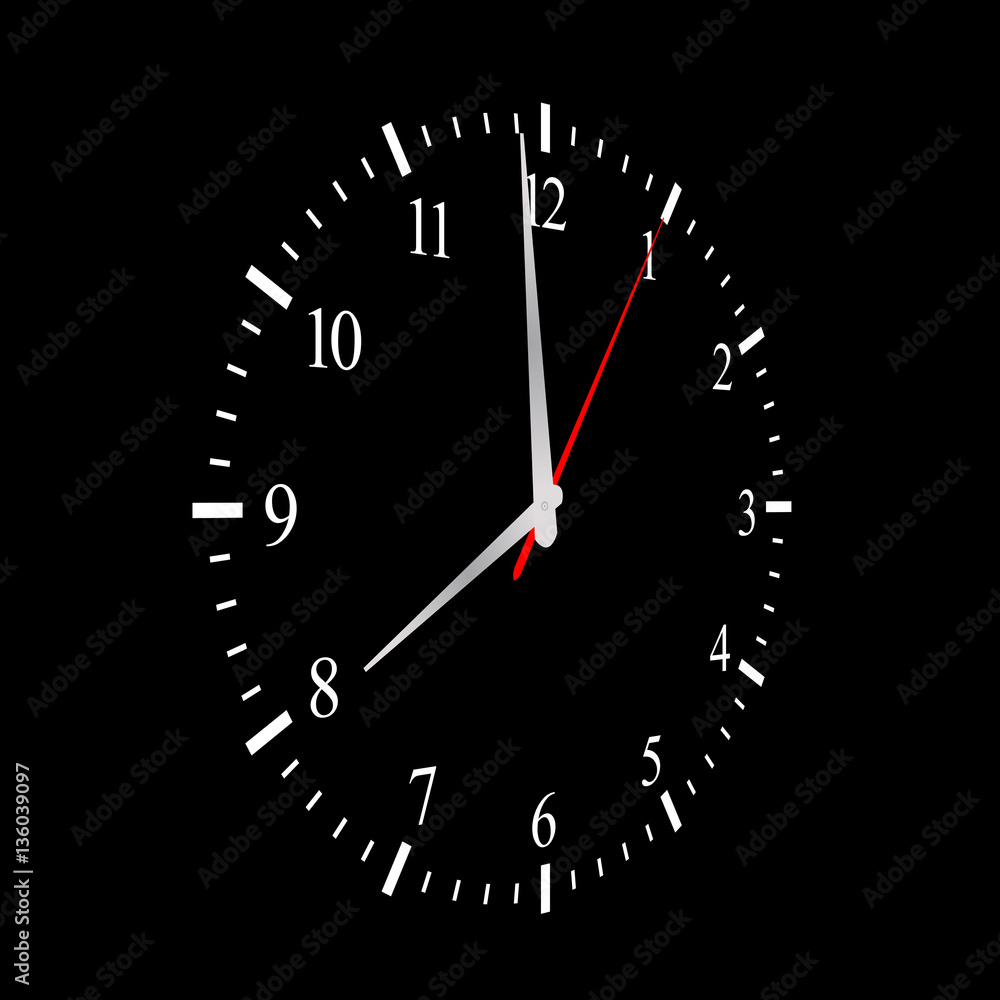 Business Clock Concept Background Business Clock Concept Background