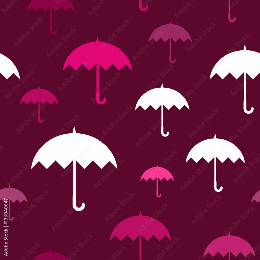 seamless pattern with umbrellas for your design seamless pattern with umbrellas for your design