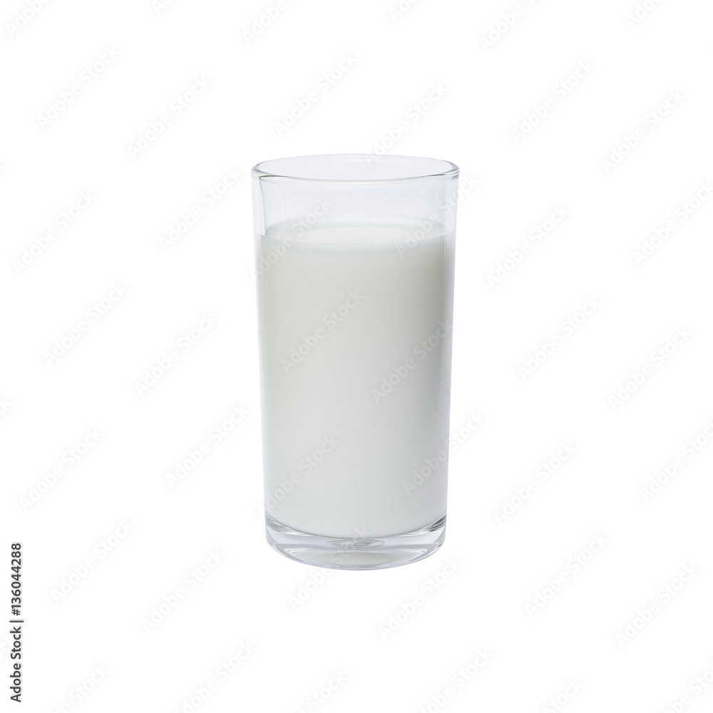 milk isolated on white background. milk isolated on white background.