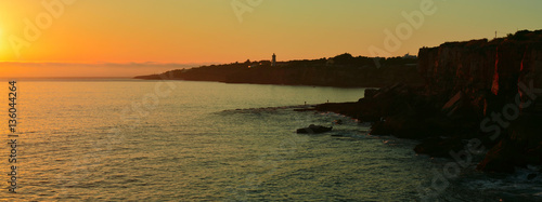 Panel kuchenny z motywem Cascais (Portugal) - Boca do Inferno
