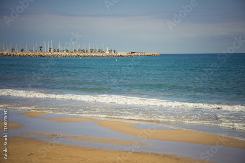 Coast of the Mediterranean Sea, Sitges