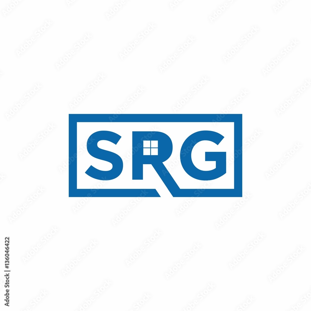 SRG Letter Initial Logo Vector SRG Letter Initial Logo Vector