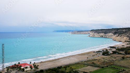 Tranquile beach on Cyprus