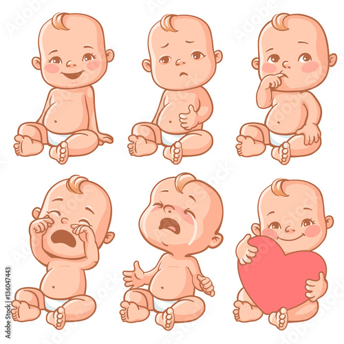 baby emotions set