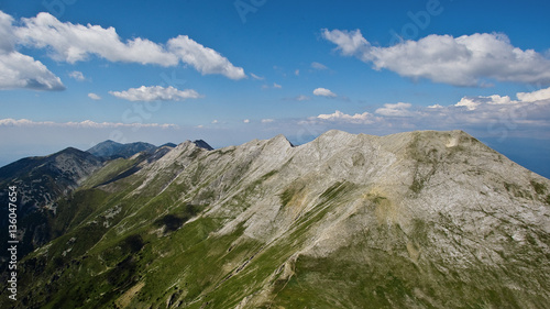Koncheto peaks in Pirin. Bulgaria