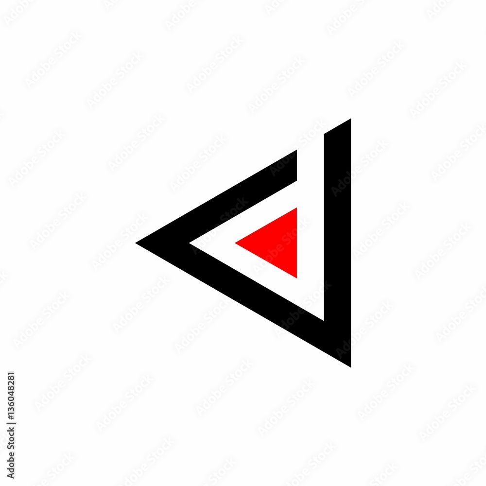 D Initial Letter Logo Vector D Initial Letter Logo Vector