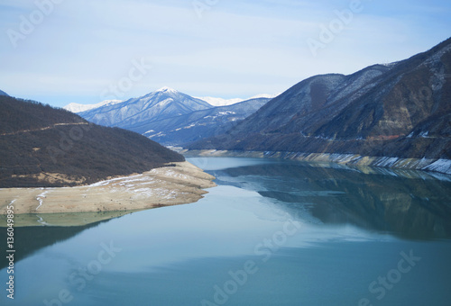 Blue lake