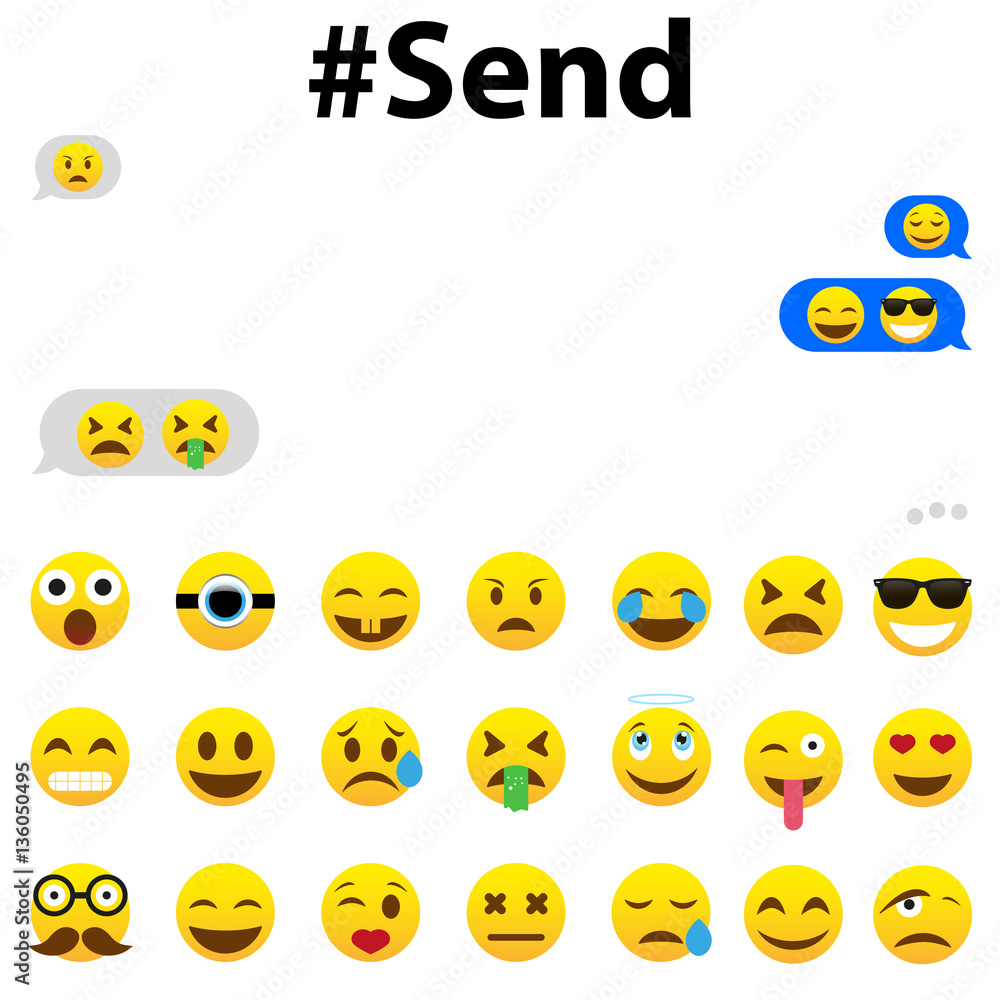 correspondence on smartphone smile correspondence on smartphone smile